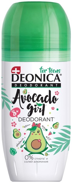 ДЕОНИКА дезодорант 50мл FOR TEENS ролик Avocado Girl