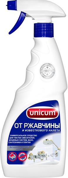 UNICUM Ср-во для удаления известкового налета и ржавчины 500мл. *1/12