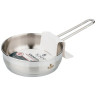 СКОВОРОДА AGNESS PROFESSIONAL 16Х5 СМ,1 Л, НЕРЖ СТАЛЬ 18/10 ИНДУКЦИОННОЕ ДНО 936-320