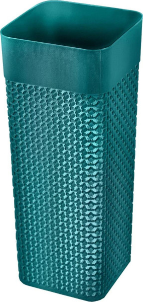 Plastic Centre Ваза для цветов Plast Team Neo Luxe дымчатый кварц 112х112х243 мм PT137010102