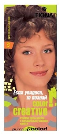 Fiona Creative color тон 7.3 Ореховый ликёр краска для волос