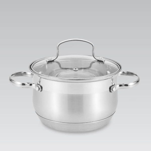 MR-3512-26 Кастрюля 26 см,8,2 л Maestro Basic