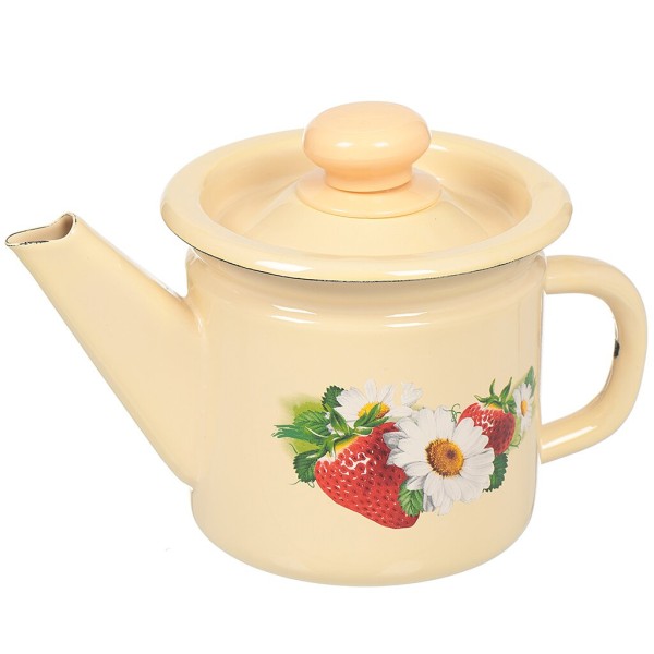 Сибирские товары Чайник эмал 1,0л с рис С2707.3  С2707.3П  С2707.