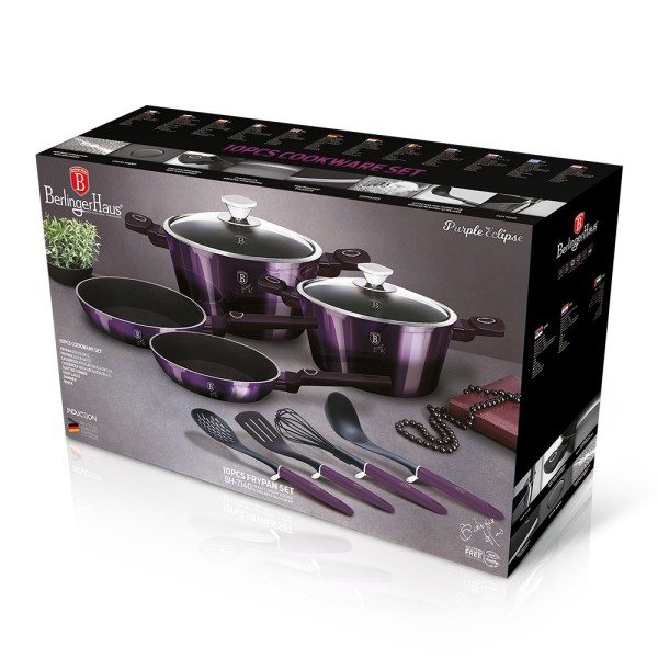 Berlinger Haus Purple Eclips Набор посуды 10 пр. 7140-BH