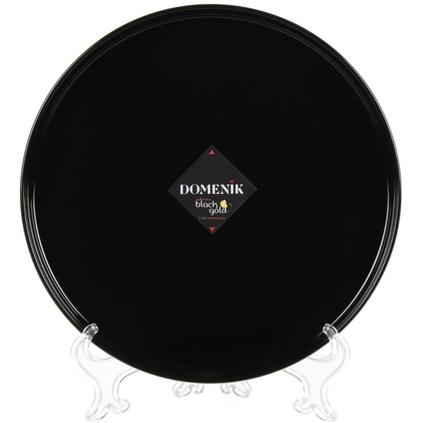 Domenik Тарелка десертная BLACK GOLD 21см DM3011