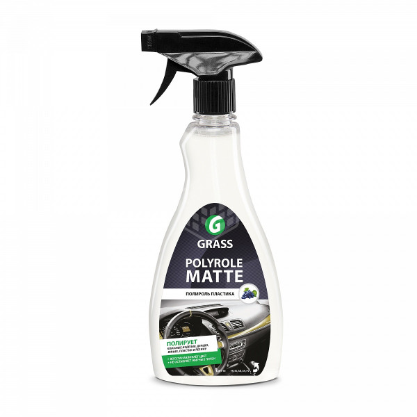 Grass Polyrole Matte Полироль пластика матовый Виноград флакон 600 мл БХ110394Г