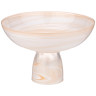 БЛЮДО НА НОЖКЕ "MURANO" AMBER, 21СМ 336-187