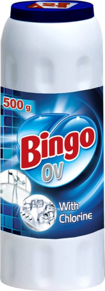Bingo Чистящий порошок 500гр. с Хлором БХ89086ЭБХ
