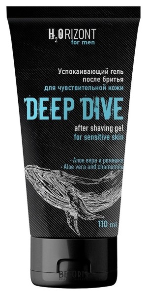 FAMILY COSMETICS H2Orizont ГЕЛЬ после бритья для чувст. кожи DEEP DIVE 110мл Успокаивающий БХ268589БК
