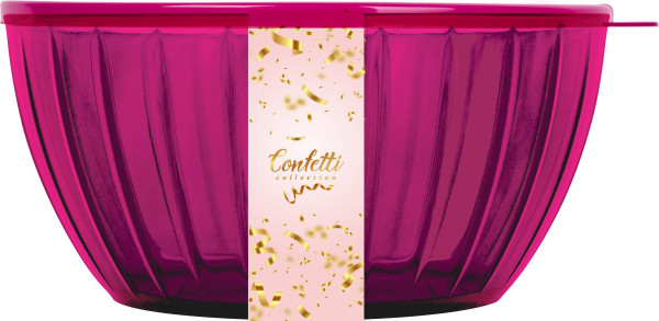 Салатник Sugar&Spice Vanilla Confetti 1,7л с крышкой коктейльная вишня SE301111595