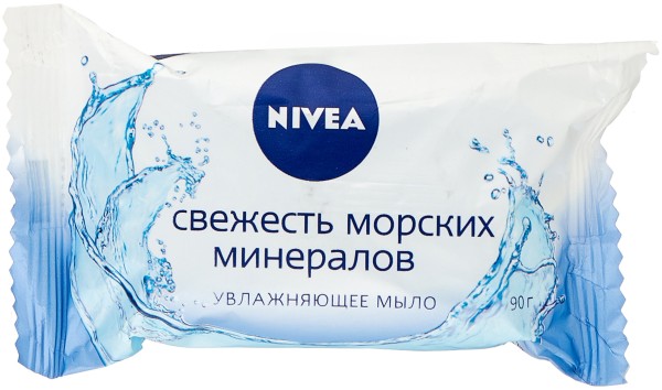 Нивея 82430 Мыло-уход "Свежесть морских минералов" 90гр. 6*36