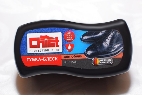 CHIST Губка для гладкой кожи ЧЕРНАЯ БХ53304К