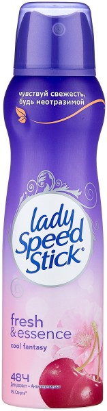 Lady Speed Stick СПРЕЙ дезодорант 150мл ЦВЕТОК ВИШНИ *6*12