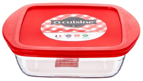 Форма для выпечки квадратная с крышкой 20х17 см Ocuisine     (6) (122)     211PC00/1046