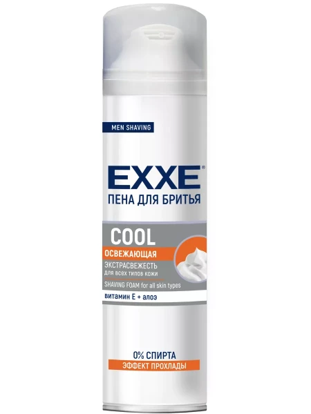 EXXE Пена д/бритья COOL (освежающая) 200 мл