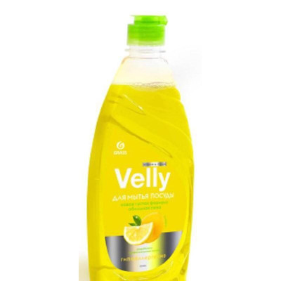 Средство для мытья посуды "Velly" лимон (флакон 500 мл)