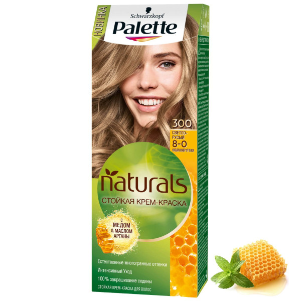 Palette Крем-краска для волос 110 мл -  300 Светло-русый (8-0) БХ3142