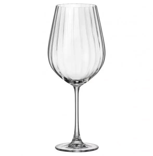 Crystalite Bohemia Набор бокалов для вина COLUMBA OPTIC 850 мл (6 шт), 91L/1SI81/0/00000/850-664 59726ГЛ
