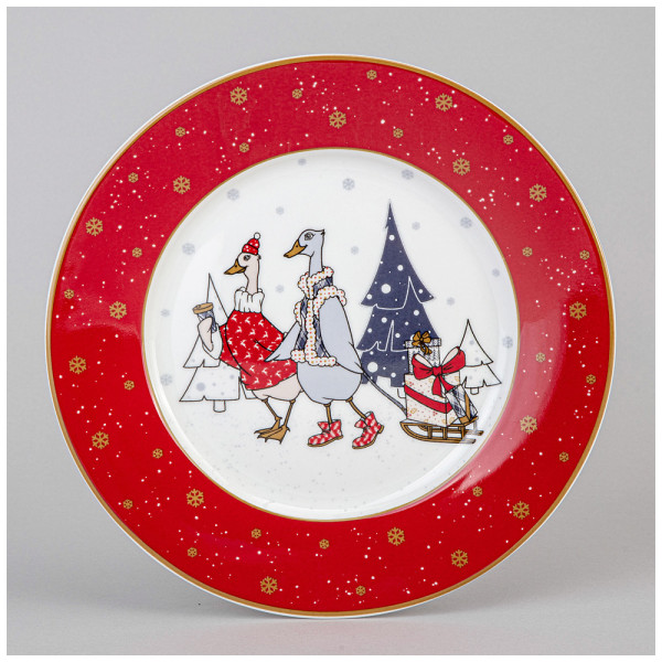 ТАРЕЛКА ЗАКУСОЧНАЯ LEFARD "FAMILY CHRISTMAS" 20 СМ 425-120