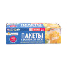 Пакеты для хранения и замораживания с замком ЗИПЛОК, 18 х 20 см, 1 л, 40 мкм, PATERRA