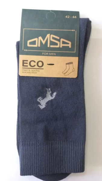 НОСКИ МУЖ OMSA ECO 406 Grigio Scuro (Темно-серый) /42-44/ БХ4027691