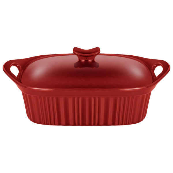 ФОРМА ДЛЯ ЗАПЕКАНИЯ С КРЫШКОЙ REACTIVE RED 33*23*9,5/13 СМ 2000 МЛ