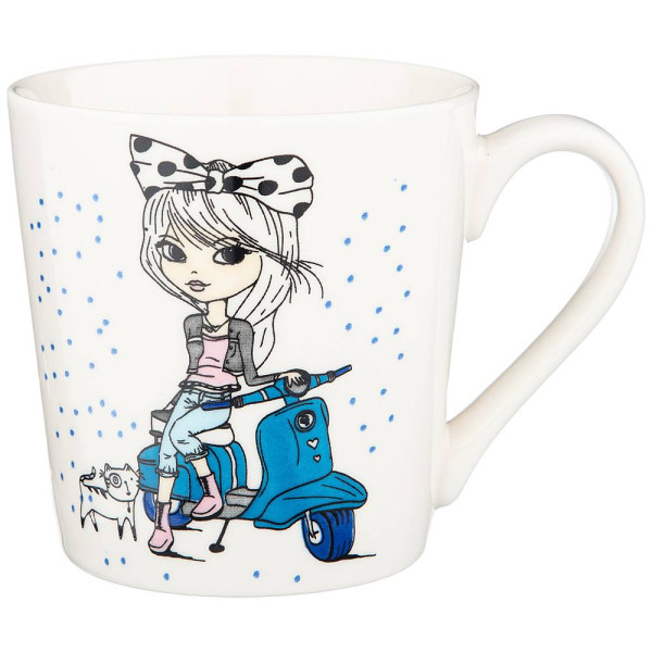 КРУЖКА LEFARD "FASHION PRINCESS" 350МЛ 12,5*9,2*9,5СМ 482-525