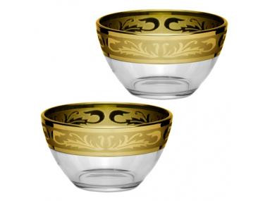 Musglass Набор из 2-х салатников d=110 "Богемия" MS1322-2/01