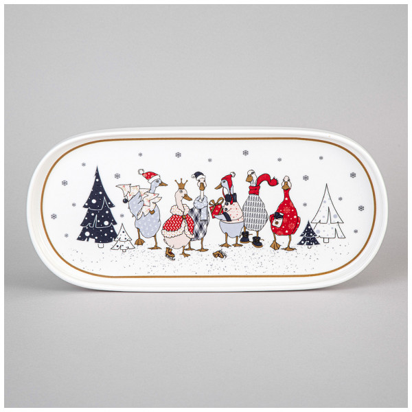 Lefard БЛЮДО ОВАЛЬНОЕ  "FAMILY CHRISTMAS" 25,5 СМ 425-134