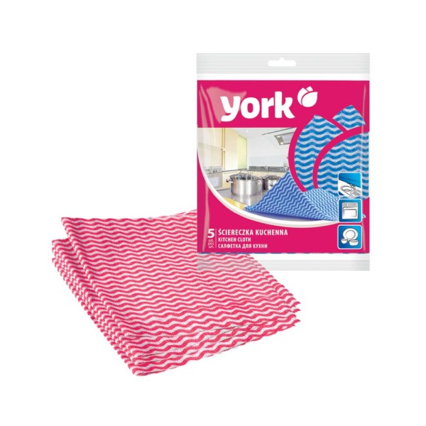 Салфетки YORK МАКАРЕНА для кухни 35*35см 5шт 2103Y