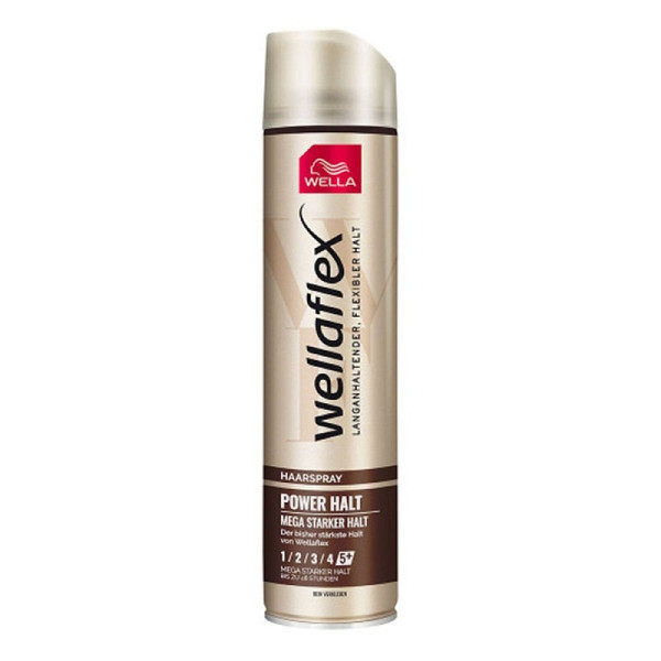 Wella WELLAFLEX Лак д/волос Мегафиксация (Power Halt) 5+. 250мл БХ4030342