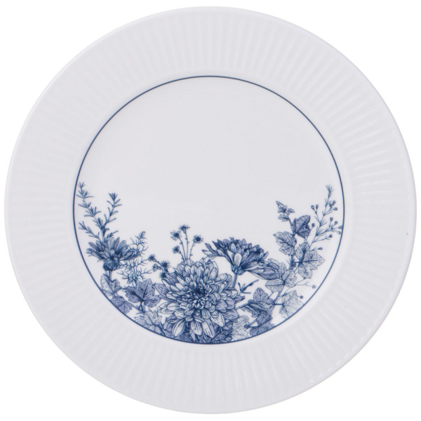 ТАРЕЛКА ЗАКУСОЧНАЯ LEFARD "ROYAL BLUE"20*1,8 СМ 425-092