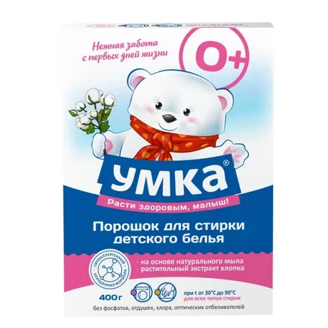УМКА Стир. порошок 400гр *12*24