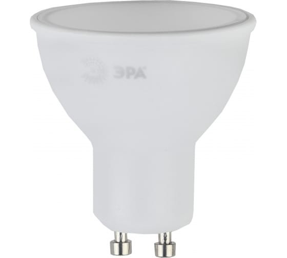 LED MR16-12W-827-GU10  Лампа светодиодная ЭРА STD LED MR16-12W-827-GU10 12Вт софит теплый белый свет GU10