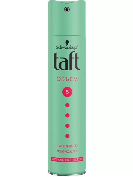 Taft Лак 250 мл. ОБЪЕМ д/тонк.осл. мегафиксация БХ4028917