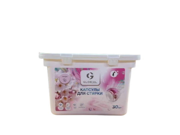 Gloriel Средство для стирки в капсулах Сакура 3в1 30 шт. БХGS3/1
