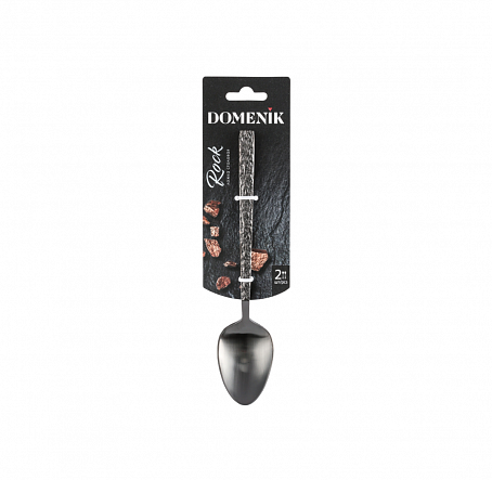 Ложка столовая ROCK BLACK 2шт DMC031