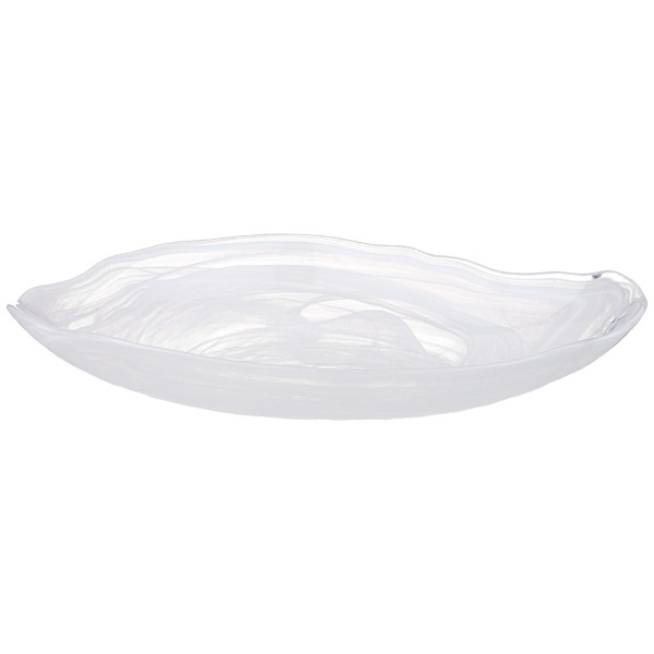 БЛЮДО ОВАЛЬНОЕ "MURANO" WHITE, 28*15,5СМ 336-192