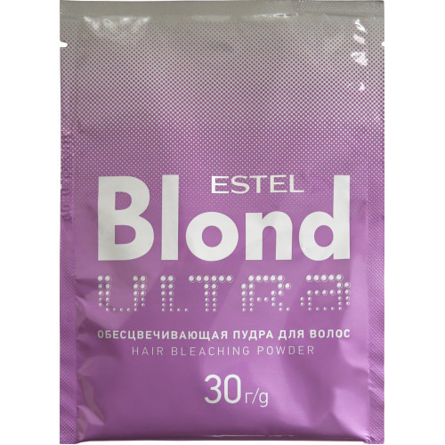Estel ЦВЕТЕЛЬ ULTRA BLOND Пудра д/волос Обесцвечивающая 30гр пакет *5*80