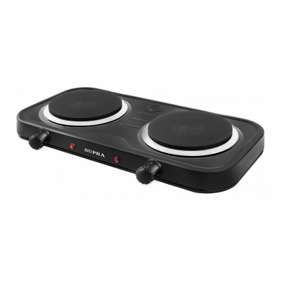 Плитки электрические SUPRA HS-202 black/white
