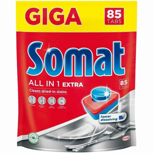 Somat ЭКСТРА Таблетки для посудомоечной машины 85 таб. БХ4029772
