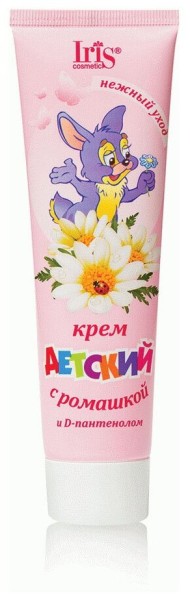 Iris Крем детский с РОМАШКОЙ и D-ПАНТЕНОЛОМ 100/40