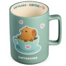КРУЖКА LEFARD "CAPYBARA+COFFEE" 400МЛ