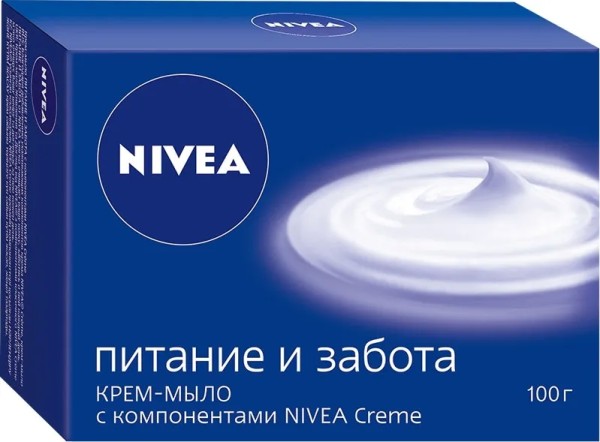 Нивея 82408 Крем-мыло Питание и забота 100гр. 6*36* / 540 / 3780