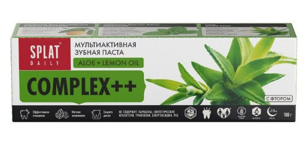 Splat Зубная паста Daily Комплексная ++ 100гр БХ4029938