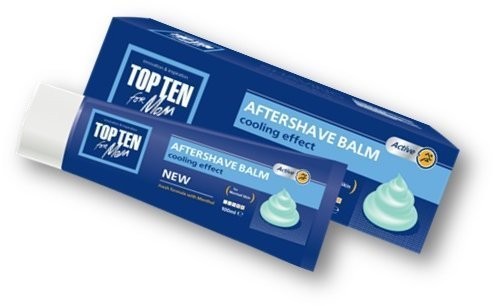 TOP TEN for Men бальзам после бритья ACTIVE для нормальной кожи 75 мл. БХ40289Р