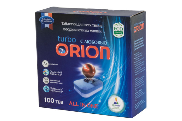 Orion Таблетки для ПММ Powerball 100шт БХLG-7103/100П
