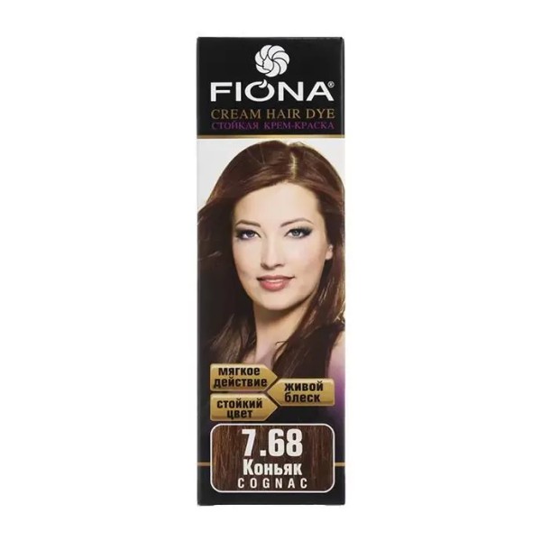 Fiona Крем-краска Коньяк 7.68/6768