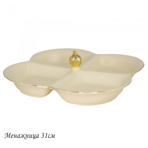 Lenardi Менажница МИРАЖ в под.уп. Фарфор 205-569 L
