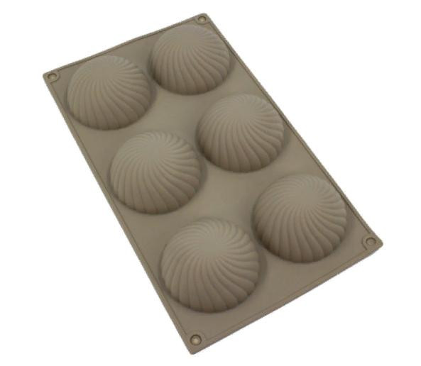 Flatel Форма для выпечки силиконовая 6 ячеек, 30*17*3см MC-2307621
